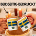 Schweden Skandinavien Schwedisch Tasse Geschenk Lustige Geschenkidee Spruch Rot Trendation