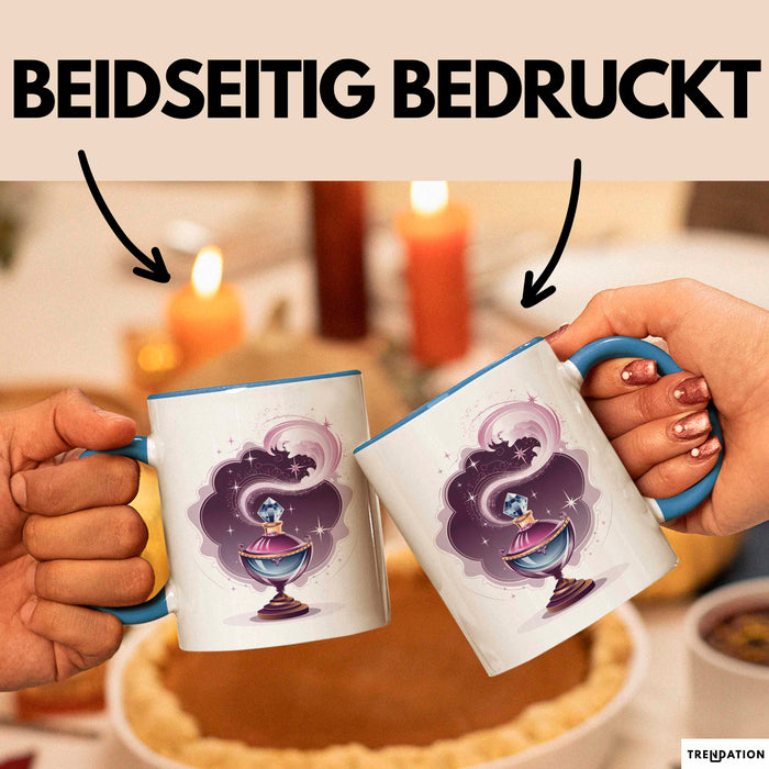 Parfüm Liebhaber Tasse Geschenkidee für Duft Fan Blau Trendation