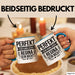 Regina Tasse Geschenk Perfekt Sein Kann Jeder Geschenkidee Geburtstag Blau Trendation