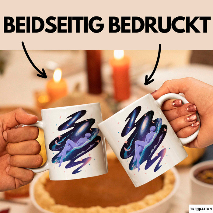 Klarträumer Tasse Geschenkidee für Traum Entdecker Weiß Trendation