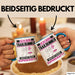 Trailrunner Tasse Geschenk für Trailrunner Geburtstag Lustiger Spruch Kaffee-Becher Was Ist Deine Superkraft Blau Trendation