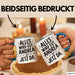 Andrea Tasse Geschenk Alles Ist Gut Andrea Ist Jetz Da Geschenkidee Becher mit Name Blau Trendation