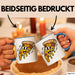 Pizzaliebhaber Tasse Geschenkidee für Pizza Slice Süchtige Blau Trendation