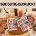 Valentinstag Tasse Geschenk für Ihn Sie Männer Für Paare Freundin Geschenkidee Kaffee-Becher Liebe Schatz Ich Hab Versucht Für Dich Das Geschenk Zu Finden Aber Du Hast Ja Bereits Mich Lustiger Spruch Blau Trendation