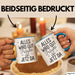 Frauke Tasse Geschenk Alles Ist Gut Frauke Ist Jetz Da Geschenkidee Becher mit Name Blau Trendation