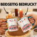 Flötist Geschenk Tasse So Gut Kann Nur Ein Flötist Aussehen Geschenkidee Kaffee-Becher Blau Trendation