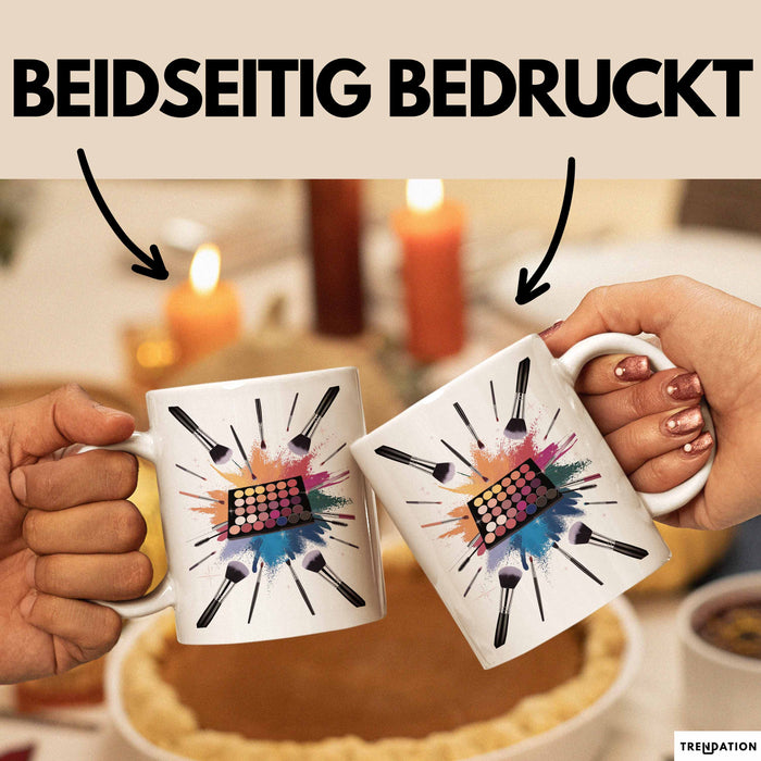 Make Up Artist Tasse Geschenk Lustige Geschenkidee Spruch Für Beauty Kreative Weiß Trendation