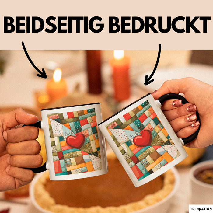 Quilter Tasse Geschenk Lustige Geschenkidee Spruch Für Patchwork Fans Trendation