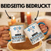 Geschenk für Managerin Tasse Lustige Geschenkidee Geburtstag Ich Bin Managerin Ich Darf Das Blau Trendation