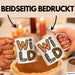 Wilde Tiere Tasse Geschenk Lustige Geschenkidee Spruch Wild Rosa Trendation