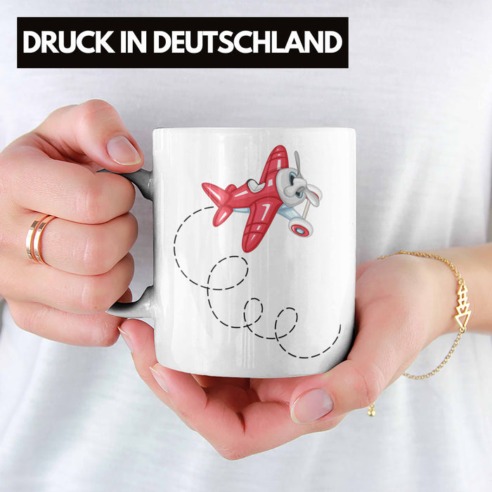 Segelflieger Tasse Geschenk Segelflieger Weiß Trendation