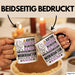 Musikredakteur Geschenk Tasse Lustiger Spruch Erheben Sie Sich Der Musikredakteur Betritt den Raum Schwarz Trendation