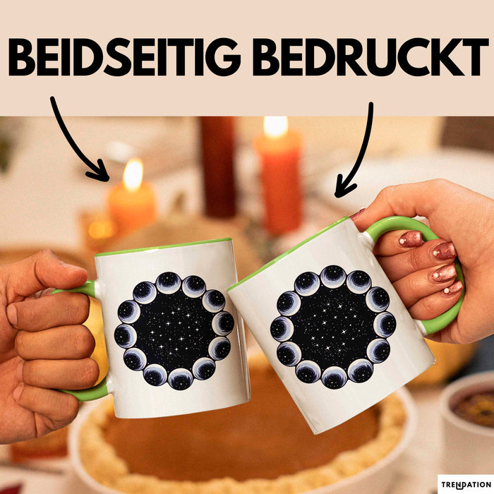 Astronomie Fan Tasse Geschenkidee Sternengucker Lustiger Geschenkidee Lustig Grün Trendation