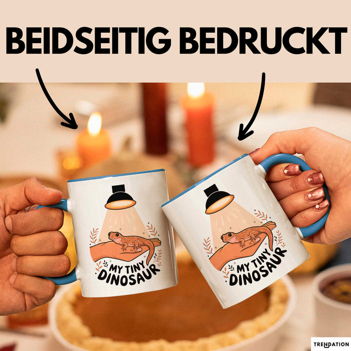 Exotischer Haustier Besitzer Tasse Geschenk Lustige Geschenkidee Spruch Für Reptilien Eltern Blau Trendation
