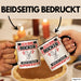 Rocker Tasse Geschenk für Rocker Geburtstag Lustiger Spruch Kaffee-Becher Was Ist Deine Superkraft Schwarz Trendation