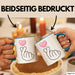 KPop Tasse Geschenk Finger Heart Herz Grafik Geschenkidee Fans Blau Trendation