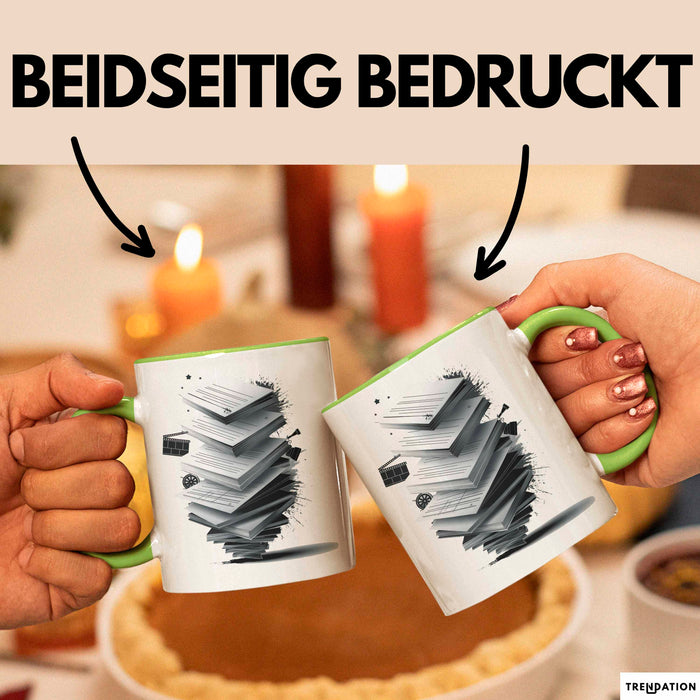 Drehbuchautor Tasse Geschenkidee für Filmskript Schreiber Grün Trendation