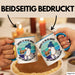 Nordsee Tasse Geschenk Zuhause Ist Wo Die Möwen Das Fischbrötchen Klauen Geschenkidee Sylt Norderney Blau Trendation