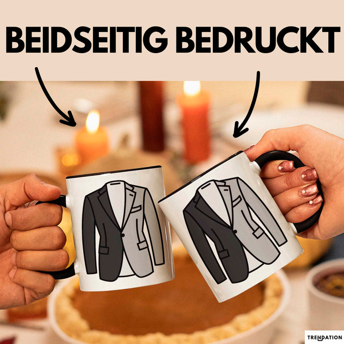 Minimalistischer Modefan Tasse Geschenkidee Trendation