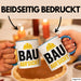 Bauleiter Bauunternehmer Tasse Geschenk Lustige Geschenkidee Spruch Bau Aufsicht Blau Trendation