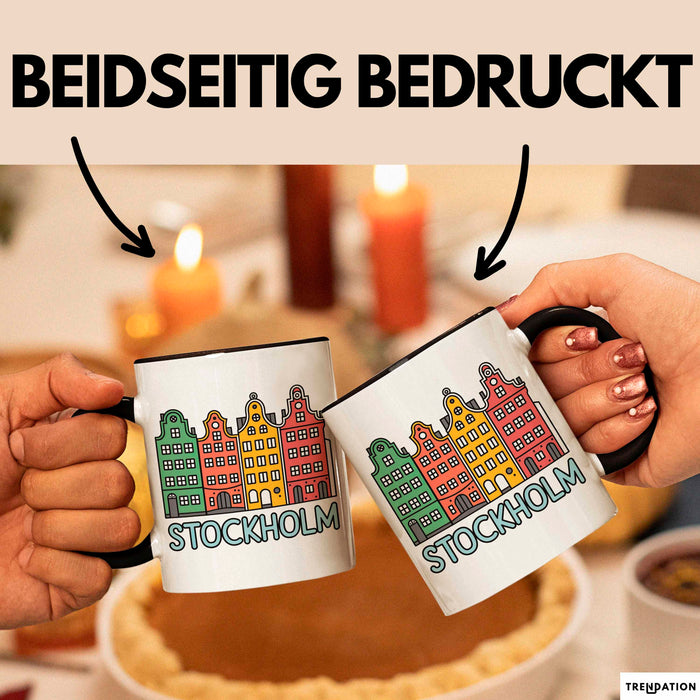 Stockholm Schweden Skandinavien Schwedisch Tasse Geschenk Lustige Geschenkidee Spruch Trendation