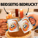 Fußballfan Tasse Geschenkidee für Fußballliebhaber Blau Trendation