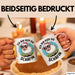 Schaf Tier Tasse Geschenk Lustige Geschenkidee Spruch Ich bin hier die Schäffin Rosa Trendation