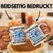 Grieche Tasse Geschenk Ich Brauche Keine Theapie Ich Muss Nur Nach Griechenland Kaffee-Becher Weiß Trendation