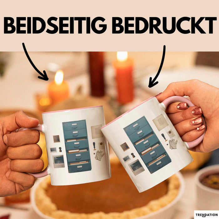 Archivar Tasse Geschenk Lustige Geschenkidee Spruch Für Geschichts Bewahrer Rosa Trendation