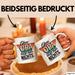 Opa Großvater Tasse Becher Geschenk Lustige Geschenkidee Spruch Ohne Opa Läuft Hier Nichts Weiß Trendation