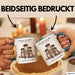 Büroarbeit Kollege Abschied Tasse Geschenk Lustige Geschenkidee Spruch Echt Schade Dass Du Gehst Blau Trendation