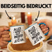 Ingrid Tasse Geschenk Alles Ist Gut Ingrid Ist Jetz Da Geschenkidee Becher mit Name Blau Trendation