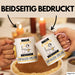 Synthesizer-Spielerin Tasse Geschenk Becher Stark Attraktiv Furchtlos Synthesizer-Spielerin Lustige Geschenkidee Rosa Trendation