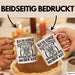 Forstwirt Geschenk Tasse Waldarbeiter Axt Holz Hacken Totenkopf Wikinger Kaffee-Becher für Holzfäller Rosa Trendation