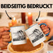 Marathonläufer Tasse Geschenkidee für Laufexperten Blau Trendation