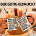 Kaffeeliebhaber Tasse Geschenk Lustige Geschenkidee Spruch Immer Diese Angst, Dass Kaffee Gar Kein Richtiges Hobby Ist Schwarz Trendation