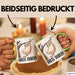 Katze Spatz Tasse Geschenk Grafik Halte Durch Geschenkidee Kaffee-Becher Grün Trendation
