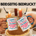 Büroarbeit Kollege Tasse Geschenk Lustige Geschenkidee Spruch Sorry Aber Wir Müssen Für Immer Befreundet Bleiben Du Weißt Zu Viel Blau Trendation
