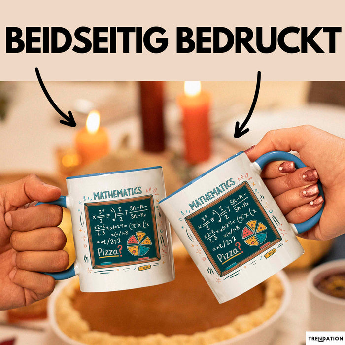 Mathematiker Tasse Geschenk Lustige Geschenkidee Spruch Für Zahlen Liebhaber Blau Trendation