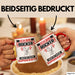 Rocker Tasse Geschenk für Rocker Geburtstag Lustiger Spruch Kaffee-Becher Was Ist Deine Superkraft Rot Trendation