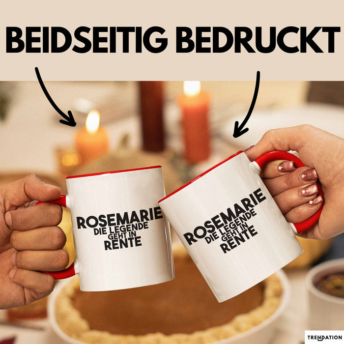 Rosemarie Tasse Rosemarie – Die Legende Geht In Rente Geschenk