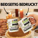 Trekking-Enthusiastin Tasse Geschenk Lustiger Spruch Bitte Erheben Sie Sich Seine Majestät Die Trekking-Enthusiastin Betritt Den Raum Weiß Trendation