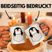 Pinguin In Der Tasche Tasse Geschenk Lustige Geschenkidee Spruch Blau Trendation