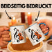 Geiger Tasse Geschenkidee für Liebhaber von Streichmusik Blau Trendation