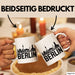 Berlin Tasse Geschenk Stadt Deutschland Hauptstadt Becher Weiß Trendation