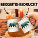 Wildtierschutz Tasse Geschenk Lustige Geschenkidee Spruch Bewahren und Schützen Blau Trendation