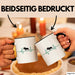 Skandinavischer Elch Tasse Geschenk Lustige Geschenkidee Schwarz Trendation