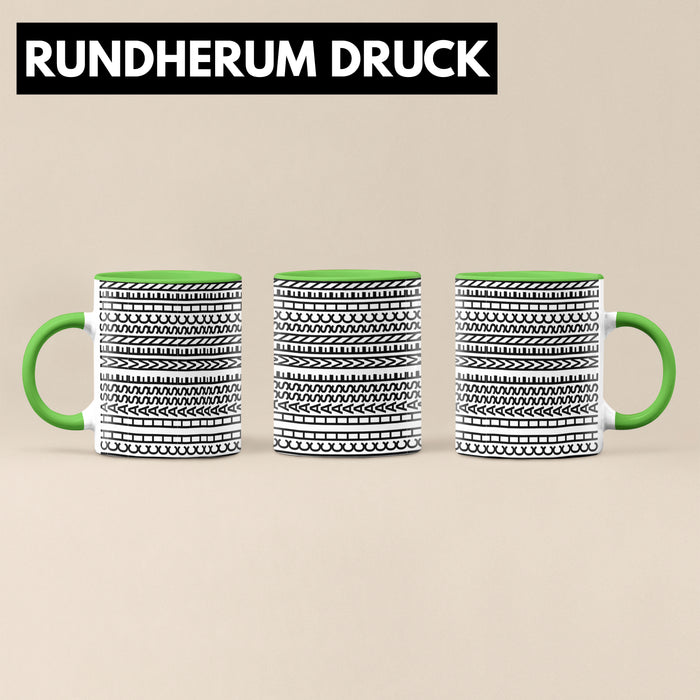 Ich Hasse Menschen Tasse - Lustiger Geschenk Mit Querlese-Spruch In Schwarz