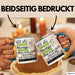 Trekking-Enthusiastin Tasse Geschenk Spruch Wer Will Schon Prinzessin Sein Wenn Man Auch Trekking-Enthusiastin Sein Kann Blau Trendation