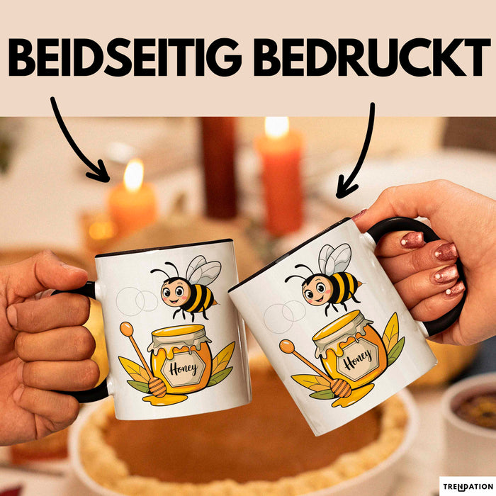 Bienenliebhaber Tasse Geschenkidee für Bestäuber Fan Trendation